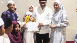 Wako Alfin menghadiri Maulid Nabi 1448 H di Kumun Mudik
