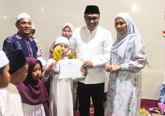 Wako Alfin menghadiri Maulid Nabi 1448 H di Kumun Mudik