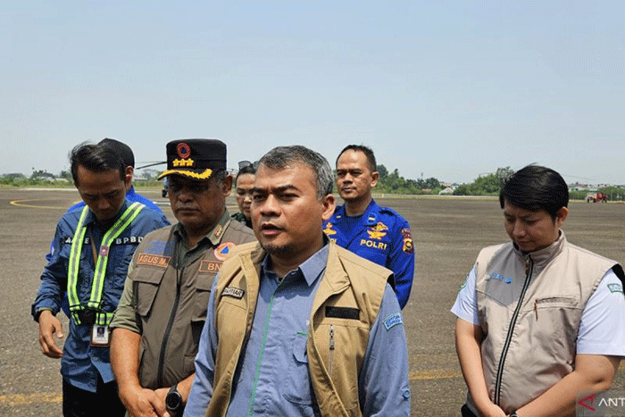 Tenaga Ahli BNPB Kolonel Inf Agus Marsanto, ANTARA/Nanang Mairiadi