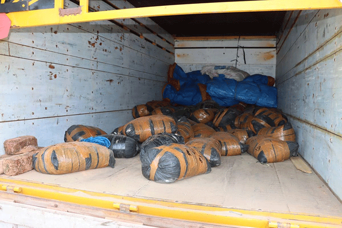 Logam tanah jarang (LTJ) jenis monazite yang hendak diselundupkan di Bangka Barat, Rabu (26/8/2026)
