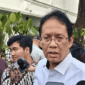 Menteri Keuangan (Menkeu) Purbaya Yudhi Sadewa menjawab pertanyaan wartawan saat dia ditemui di Istana Kepresidenan RI, Jakarta, Jumat (31/7/2026). ANTARA/Fathur Rochman.
