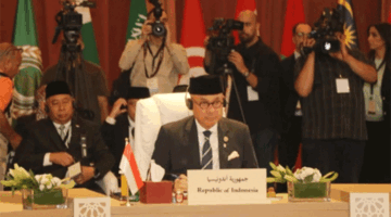 Wakil Menteri Luar Negeri Arrmanatha Nasir menghadiri Pertemuan Tingkat Menteri mengenai Yerusalem di Amman, Yordania, Rabu (5/8/2026). Foto: Kemlu RI