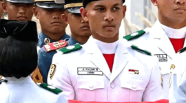 Achmad Fachri Mubarok, Paskibraka Asal Jambi. ist