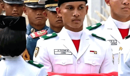 Achmad Fachri Mubarok, Paskibraka Asal Jambi. ist