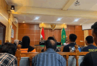 Terdakwa Zhabel Apriliansyah meminta majelis hakim mempertimbangkan usia muda, sikap kooperatif, dan pengakuannya dalam perkara narkotika etomidate, Selasa (18/8/2026). 