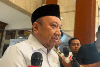 Wakil Ketua Komisi X DPR Lalu Hadrian Irfani di Kompleks Parlemen, Senayan, Jakarta, Rabu (19/8/2026). Foto: Nasywa Athifah/kumparan