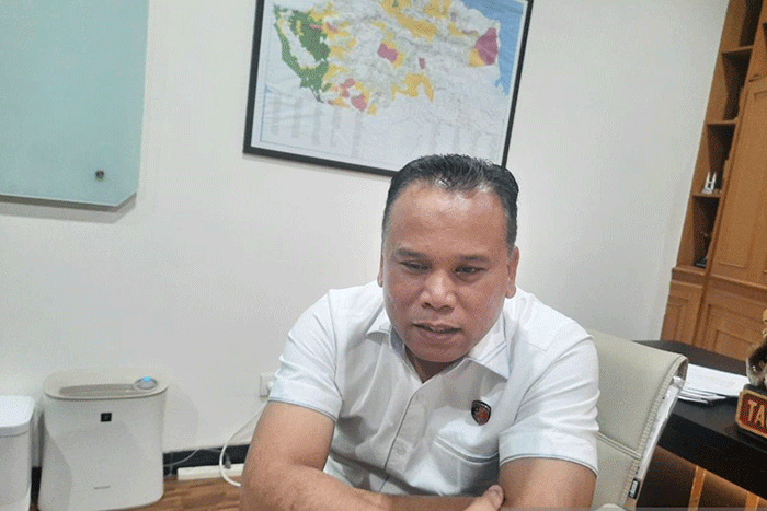 Dirreskrimsus Polda Jambi Kombes Pol Taufik Nurmandia. (ANTARA/Nanang Mairiadi)