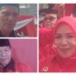 Alek Ketua PAC Sungai bungkal, M Latif ketua PAc Tanah Kampung, Nurhadia, Ketua Pelaksana HUT RI ke 81 Kemerdekan PDIP KOTA Sungai Penuh.