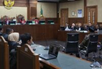 Sidang Mantan Menteri Agama (Menag) Yaqut Cholil Qoumas kasus dugaannkorupsi kuata Haji.
