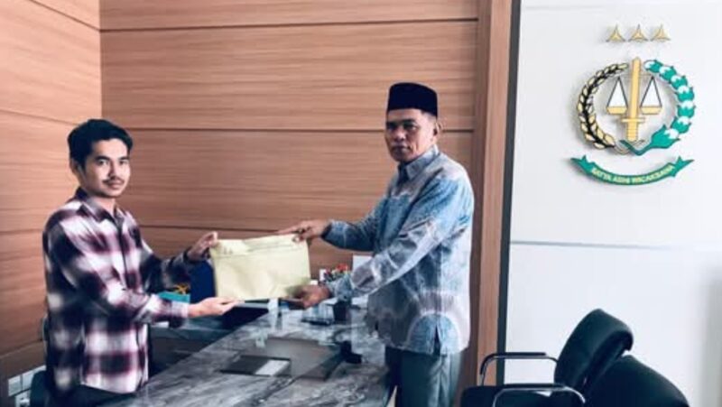 Fahruddin Saya puas, Putusan PN denda Rp 30 Juta sudah distro Ke Kejari Sungai Oenuh Setelah Kasasimya Ditolak MA.kasus Bollord