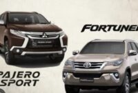 Pajero Spory dan Fortuner