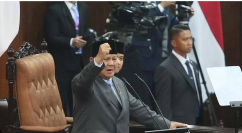 Pidato Kenegaraan Presiden Prabowo Subianto Depan DPR RI dan MPR RI