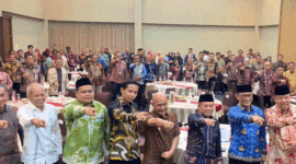 Wawako Azhar Hamzah mengikuti Rakor Pembinaan Manajemen ASN se-Provinsi Jambi di Bungo.