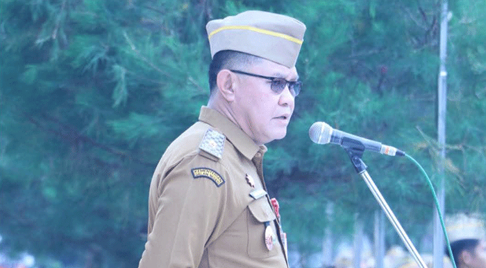 Arahan Dianda Putra kepada ASN Sungai Penuh untuk meningkatkan disiplin, etos kerja, dan kualitas pelayanan publik.