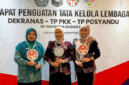 Keikutsertaan Sri Kartini Alfin dalam penguatan tata kelola PKK, Posyandu, dan Dekranasda di Jakarta.