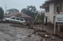 Kantor Dinas Pertanian Kabupaten Solok, Sumatera Barat terkena material banjir bandang. ANTARA/HO-BPBD Kabupaten Solok