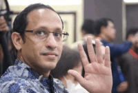 Terdakwa kasus dugaan korupsi pengadaan Chromebook dalam program digitalisasi pendidikan di Kemendikbudristek Nadiem Anwar Makarim 