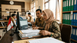 Ilustrasi – Belasan Desa di Kerinci Belum Cairkan Dana Desa. (Foto: AI)