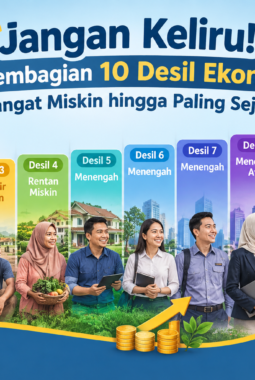 Jangan Keliru! Ini Pembagian 10 Desil Ekonomi, dari Sangat Miskin hingga Paling Sejahtera