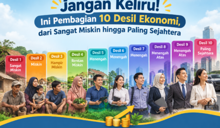 Pembagian 10 Desil Ekonomi dari Miskin hingga Sejahtera