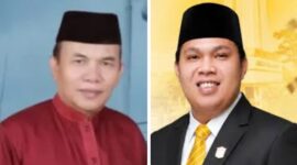Ketua PAC PDIP Kota Sungai Penuh Hardizal,S Sos,MH juga Wakil Ketua DPRD dan Ketua DPRD Kota Sungai Penuh Hutri Randa, S,Sos, MM juga Ketua Partai Golkar Kita Sungai Penuh. 