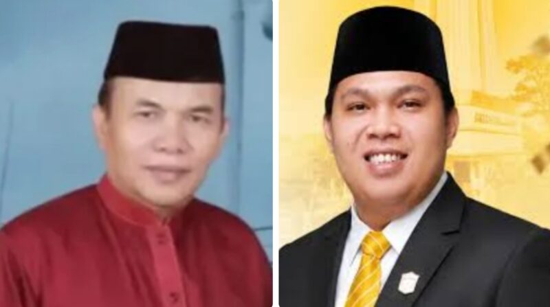 Ketua PAC PDIP Kota Sungai Penuh Hardizal,S Sos,MH juga Wakil Ketua DPRD dan Ketua DPRD Kota Sungai Penuh Hutri Randa, S,Sos, MM juga Ketua Partai Golkar Kita Sungai Penuh. 