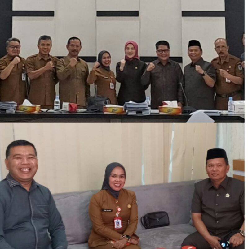 Bersama Anggota Dewan Provinsi  Jambi Davil Kerinci Sungai Penuh usai Audensi Pembanguban Playover.