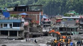 Kondisi pasca banjir bandang  dinepal