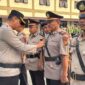 Kapolres Kerinci AKBP Ramadhani,Pimpin sertijab Kasat Reskirim dan Kapolsek serta Kasiwas