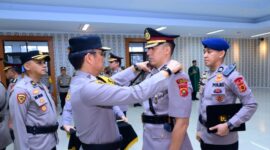 Kaplda Jambi Irjen Pol Krisno H  Sergar, Lantik Kapolres Kerinci AKBP Hernawan Rizky Yudhantoro, S.H., S.I.K., M.I.K. 
