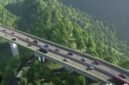 Ilustrasi mega proyek flyover Sungai Penuh Tapan