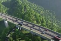 Ilustrasi mega proyek flyover Sungai Penuh Tapan