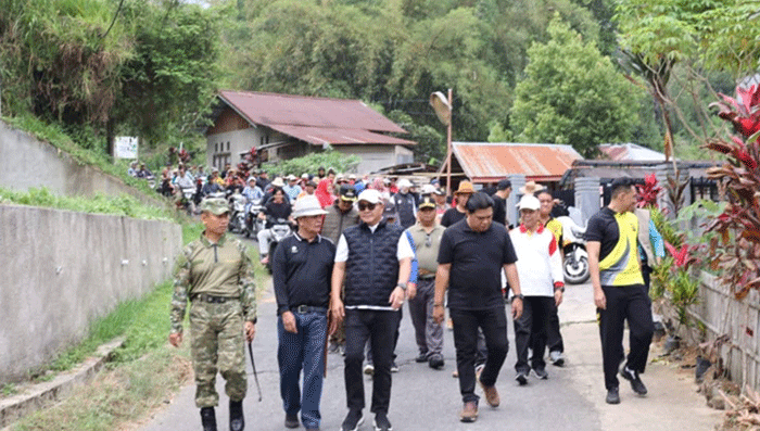 Wako Alfin dan Wawako Azhar turun langsung memimpin Goro Akbar di Sungai Penuh.