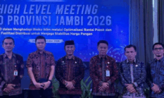 Antisipasi Harga Pangan Melonjak, Sekda Alpian Hadiri HLM TPID Provinsi Jambi