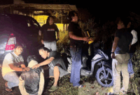 Tim Macan Kerinci Polres Kerinci mengungkap kasus curanmor dan menyita sepeda motor serta kunci T.