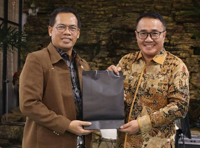 Wali Kota Alfin menerima kunjungan civitas akademika Universitas Riau.