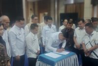 MoU Tani Merdeka Provinsi Jambi Dengan Kelompok Tani.