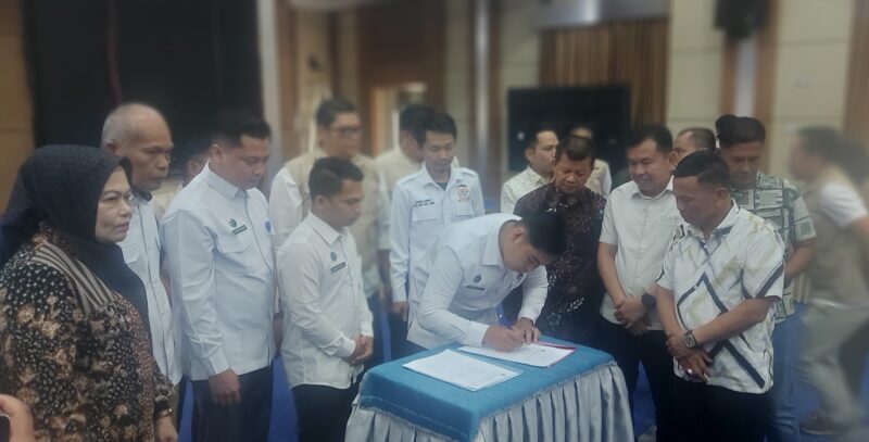 MoU Tani Merdeka Provinsi Jambi Dengan Kelompok Tani.