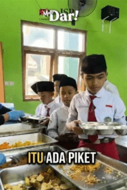 MBG Ubah Cara Sajian, BGN Uji Coba Prasmanan di Sekolah