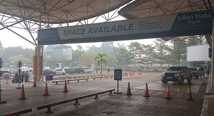 Suasana di Bandara Sultan Thaha Jambi. (ANTARA/HO-Humas Bandara Sultan Thaha)