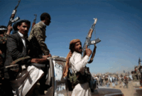 Pasukan Syiah Houthi Foto: AP Photo / Hani Mohammed