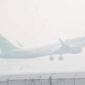 Pesawat komersial Airbus A320-214 milik maskapai penerbangan Citilink lepas landas di Bandara Internasional Sultan Mahmud Badaruddin (SMB) II Palembang, Sumatera Selatan, Senin (5/10/2026). Foto: Nova Wahyudi/ANTARA FOTO