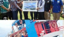 Dokumen Gubenur Jambi Al Haris Disaksikan Pj Bupati Kerinci Asraf penyerahan Kapal senilai Rp 1,2 Miliar Pada Pengelolaan Seminggu beroperasi jadi Bangkai.
