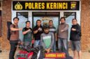Tim Opsnal gabungan  Reskrim Polres Kerinci dengan Polsek Danau Kerinci Amankan tersangka dan barang bukti.
