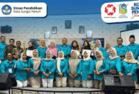 Pelajar Sungai Penuh mengikuti Festival Tunas Bahasa Ibu FTBI 2026 untuk melestarikan Bahasa Kerinci.