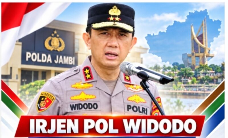 Kapolri Pol Suyudi Ario Seto Percayakan Irjen Pol Widido Polda Jambi.
