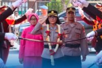 AKBP Rosana Albertina Labobar, S.I.K., M.Si., Polwan Pertama resmi mengawali tugas sebagai Kapolres Gunungkidul