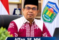 Kepala BKPSDM Pemkot Sungai Penuh Affan SE,MM.