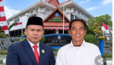 Wakil ketua DPRD Kota Sungai Penuh Hardizal, S,Sos, MH dan Anggota Komisi II DPRD Pahruddin.