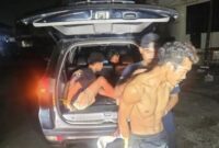 Diduga delapan pelaku pasca penyerangan Mapolres Marangin diamankan di Mapolda Jambi untuk menjalani pemeriksaan.